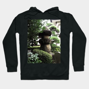 Stone Lantern in a Japanese Garden Hoodie